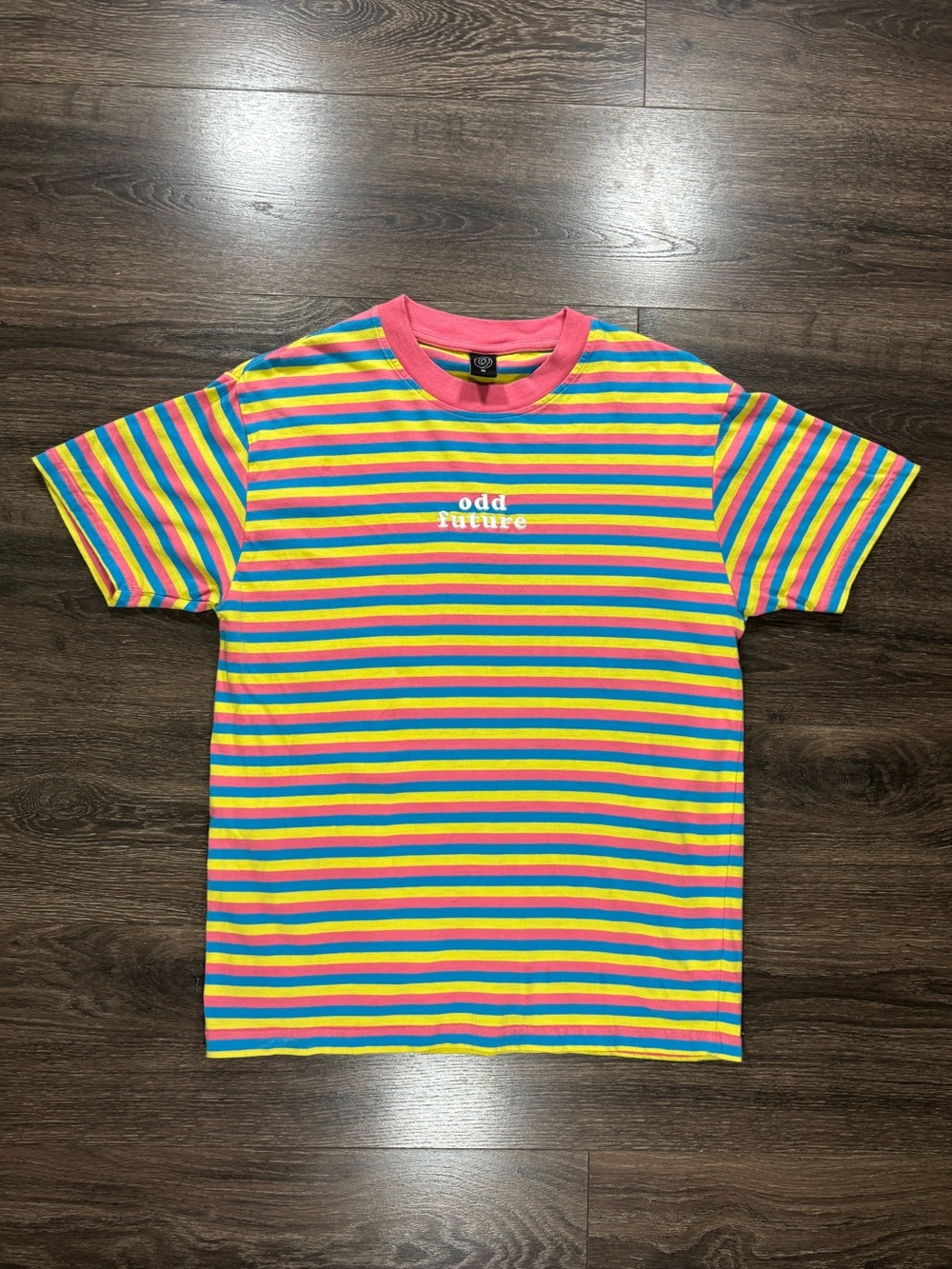 Odd Future Rainbow Striped Tee Size Medium Tyler the Creator
